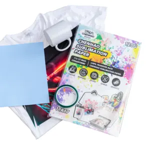 Hoge Kwaliteit 105G Super Instant Droge Sublimatie Warmte Overdracht Papier Voor Stof