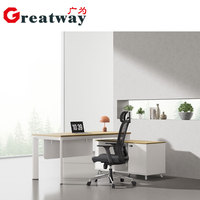 Table de réunion de direction Greatway ROI-DB, garantie de qualité des matériaux sélectionnés, résistante à l'usure et aux rayures