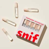 Boîte de présentation rigide pour coffret découverte de parfums personnalisés, avec tiroir, pour flacons échantillons de 2ml, 3ml, 5ml, 10ml, avec insert en EVA