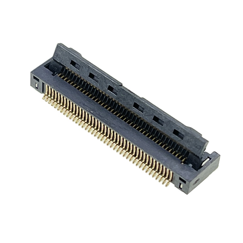 0.5mm Pitch FFC FPC Connector 42Pin Botton Contact SMT Front Flip  Height=2.5mm Connector FPC