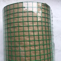 Rouleau de grillage soudé enduit de PVC durable, vert, pour clôture de jardin domestique, sécurité et construction de cages pour petits animaux
