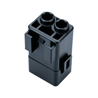 Caja de Fusibles Doméstica de 2 Pines BX201-2.8-TB, Conector Automotriz Macho-Hembra Enchufable, Resistente al Polvo y al Agua