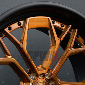 Rines Forjados de 2 Piezas GPW con Acabado Personalizado 5x120.65 5x112 para Chevrolet Corvette C7 C8 Z06 <span class=keywords><strong>BMW</strong></span> M4 <span class=keywords><strong>Competition</strong></span> G82 - Product Image 4