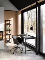 Chaise de bureau moderne du milieu du siècle, chaise de loisirs, chaise de bureau, chaise de travail pour ordinateur