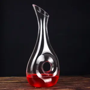 Handgemachte Kristall Wein Dekan ter hochwertige Weinbe lüfter Dekan ter Mund geblasen Dekan ter Wein zum Verkauf
