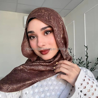 Voiles de très haute qualité, chaudes, en modal et en pashmina, foulard musulman pour femmes, bandanas ethniques islamiques pour l'hiver