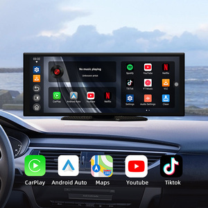 Nhịp điệu 10.26 inch 4K xe bảng điều khiển di động không dây Apple Carplay <span class=keywords><strong>Android</strong></span> chia màn hình đóng cửa hệ thống <span class=keywords><strong>Android</strong></span> được xây dựng trong GPS - Product Image 4