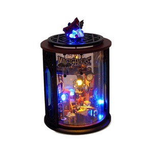 Kit de Luz Nocturna Mágica de Hadas - Rompecabezas 3D de Madera con Luz LED Cálida, Diseño Art <span class=keywords><strong>Deco</strong></span>, Regreso a Clases - Product Image 5