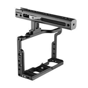 Cage de caméra Dslr à poignée YELANGU C19 en alliage d'aluminium pour <span class=keywords><strong>FUJIFILM</strong></span> XT2/<span class=keywords><strong>XT3</strong></span> - Product Image 1