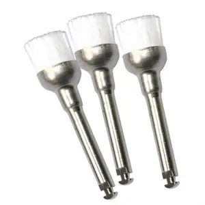 Manual Dental Polishing Brushes with Metal Bristles High Quality CE Certified Instrument for Cleaning and Polishing