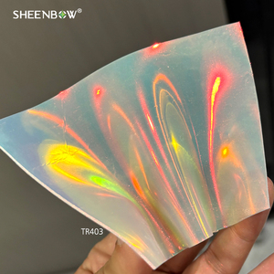 Poudre de pigment de peinture automobile Sheenbow Aurora White Super Chameleon Rainbow Super Shifting Opal Iridescent Color Shift - Product Image 4