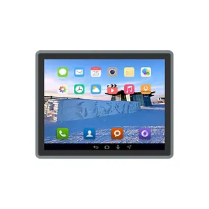 15 17 19 21.5 inci Android semua dalam satu PC 2000nits ip65 lcd industri pc rs232 rs232 hmi panel industri layar sentuh pc