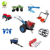 Nouveau tracteur agricole diesel CE 8HP avec boîte de vitesses, haute productivité, 2 roues motrices, utilisation agricole