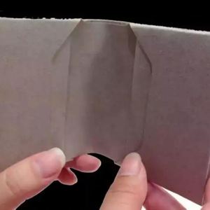 Baoren กระเป๋าสตางค์พับได้แบรนด์สมาร์ทป้องกันการโจรกรรมเป็นมิตรกับสิ่งแวดล้อม, กระเป๋าสตางค์เงินกระดาษสั้นเปิดกันน้ำซักได้ - Product Image 5