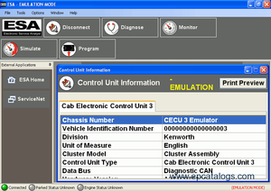 2025 Paccar <strong>ESA</strong> Electronic Service Analyst 5.7.0 Diagnostic Software with Flash Files+1 Time Free Activation - Product Image 2