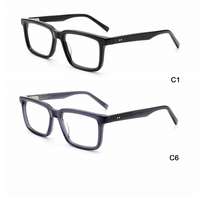 Monture de lunettes optiques classique en métal vert à charnière, pour usage quotidien et voyage, avec verres en nylon colorés et monture en acétate