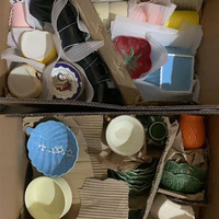 Prix de Gros 2025 Assortiment de Vaisselle Céramique Colorée : Assiettes, Bols de Tailles Variées, Plats à Dîner – Vendu par Carton
