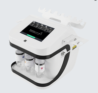 Appareil de beauté facial à eau Aqua Peel, hydrodermabrasion 10 en 1, nettoyage en profondeur de la peau, élimination des points noirs, jet d'oxygène H2O2, noir