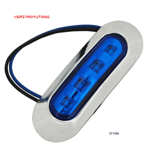 Ventas calientes Nuevo 3/4 \ "LED Side Marker Light Impermeable IP65 Car & Truck Trailer Truck Light Accesorios - Product Image 3