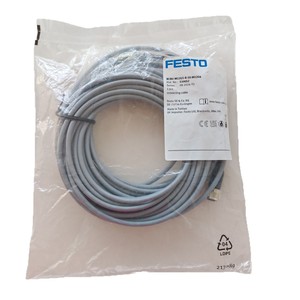 Câble d'extension de capteur Festo NEBU-M12G5-R-10-M12G4 539052 Connecteur M12 Montage sur panneau - Product Image 1