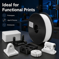 Filamen ABS+ Grosir 1.75mm Anti-Lengkung, Daya Rekat Lapisan yang Ditingkatkan, Material Pencetakan 3D FDM, Suhu Nozzle 230-240C, Suhu Bed 30-80C