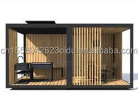Maison conteneur mobile certifiée CE, moderne, luxueuse, préfabriquée, modulaire, étanche, écologique, durable, pour usage hôtelier, 20 pieds/40 pieds, personnalisable