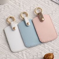 Porte-clés de luxe en cuir avec logo de voiture miniature, élégant, pour Renault Koleos, cadeau promotionnel personnalisé haut de gamme