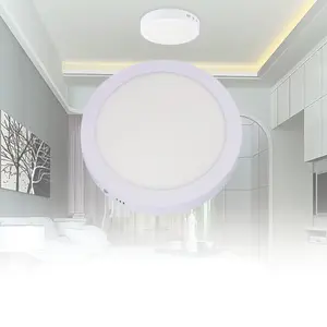 2X4 Led 천장 3-24W 700Lm 시원한 흰색 밝기 조절이 가능한 110-220V 하늘 조명 제조 업체 더블 컬러 패널 조명