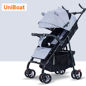Poussette bébé pliable légère, poussette <span class=keywords><strong>parapluie</strong></span> inclinable pour tout-petits, poussette de voyage portable - Product Image 1