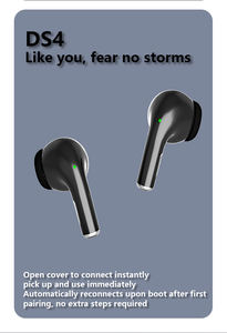 Écouteurs sans fil sportifs <span class=keywords><strong>DS4</strong></span> ENC à réduction de bruit stéréo 6.0, étanches IPX-4, avec écran LED, pour le gaming, intra-auriculaires TWS - Product Image 6