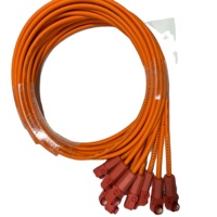 Connecteur ESS étanche EVR-125 Câble de 25 mm² 1500V Câble de stockage d'énergie de batterie PV