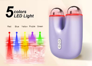 Nuevo Dispositivo de Belleza para Lifting Facial, Reafirmante de Piel, con Microcorriente Calefactora, Mini Dispositivo Tonificador Facial - Product Image 3