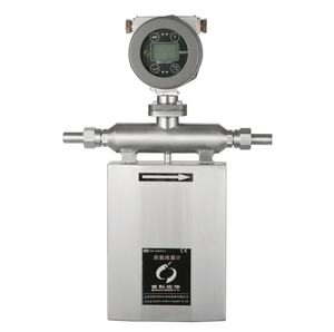 Débitmètre de la série Dmf, débitmètre massique Coriolis ultrasonique portable populaire pour l'eau, le gaz, l'huile, l'air, en acier inoxydable - Product Image 1