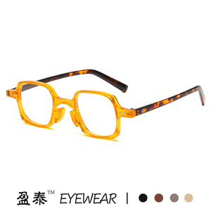 แว่นตากรอบสี่เหลี่ยม เรซิ่น ป้องกันแสงสีฟ้า สำหรับทุกเพศ แบบเต็มกรอบ - Product Image 1