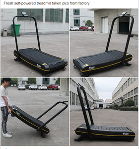 Selbstbetriebenes Gebogenes Mini-Handlaufband / Manuelles Magnetisches Laufband Sportgerät - Product Image 6