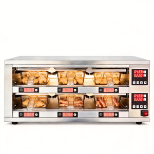 Reduce los errores del personal en tiendas franquiciadas: Contenedor de calentamiento digital de estado sólido sin necesidad de entrenamiento, con 6 bandejas Cambro - Product Image 1