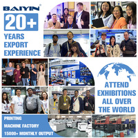 Baiyin 24 pulgadas A1 Impressora Dtf I3200 Dtf Impresora Máquina 60 Cm Plotter Dtf 60 cm con coctelera y secadora