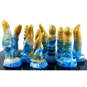 YOCY Nuevo y Exclusivo Juguete Sexual con Diseño de Cabeza Única, Tapón Anal, Dildo Monstruoso con Forma de Pene Alienígena para Mujeres - Product Image 1