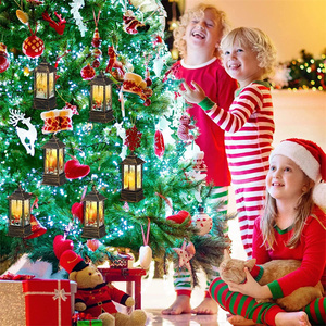 Pendentifs <span class=keywords><strong>de</strong></span> table Joyeux Noël, petite veilleuse, décorations <span class=keywords><strong>de</strong></span> Noël en forme <span class=keywords><strong>de</strong></span> Père Noël, bonhomme <span class=keywords><strong>de</strong></span> neige <span class=keywords><strong>et</strong></span> renne, décorations <span class=keywords><strong>de</strong></span> Noël, Natal - Product Image 6