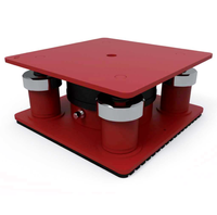 Pièces d'amortisseur à flottation d'air LIVA-EP VB personnalisées, supports pneumatiques en caoutchouc à amortissement hydraulique, isolateurs de vibrations pour la précision