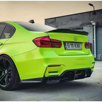 Spoiler Belakang PSM Model Serat Karbon ABS untuk BMW Seri 3 F30 2012-2019, Pasokan Pabrik Baru, Peningkatan Desain