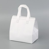 Sac isotherme personnalisé en non-tissé pour livraison de boissons chaudes et froides, café, et plats à emporter pour restaurants