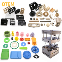Piezas de Plástico Moldeadas por Inyección Personalizadas de POM, PA, PP, ABS, PTFE/NYLON/PC, Tratamientos de Superficie, Diseño CAD para Maquinaria y Equipos OEM