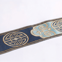 Ensemble de literie d'hôtel de luxe 100% coton, motif koi doré et ginkgo brodé, sangle de fixation, 4 pièces pour hôtel 5 étoiles, ensemble de housse de couette