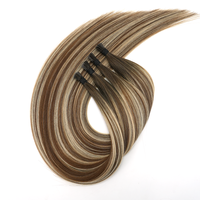 Fabrikpreis Stahldraht Nano-Ring Haarverlängerungen Ohne Haarausfall Echthaar Nano-Tip Extensions Salon-Qualität Doppelt Gezogenes Haar