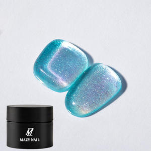 新2025年自有标签样品免费超级闪光美人鱼贝壳凝胶上光剂中国制造 - Product Image 3