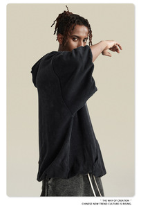 Heavy 850G <strong>Kanye</strong> <strong>West</strong> <strong>Kanye</strong> Vision Double Layered <strong>Hoodie</strong> <strong>Sleeved</strong> Men's <strong>Hoodie</strong>