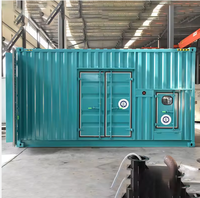 Groupe électrogène diesel triphasé de type conteneur 500KVA/750KVA/875KVA, prix usine, certifié CE, générateur industriel robuste