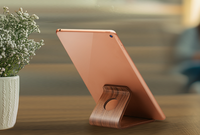 Support de téléphone portable en bois portable support de téléphone en bois pratique avec support pour support de bureau et de lit