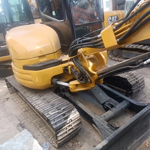 Excavadora de cadenas CAT303.5E usada, 3 toneladas, motor Cummins, componentes principales, modelo 2021, color amarillo - Product Image 6